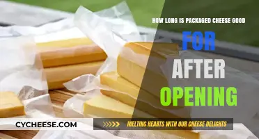 How Long Does Packaged Cheese Last After Opening?