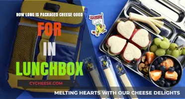 Packaged Cheese in Lunchboxes: Shelf Life and Safety Tips