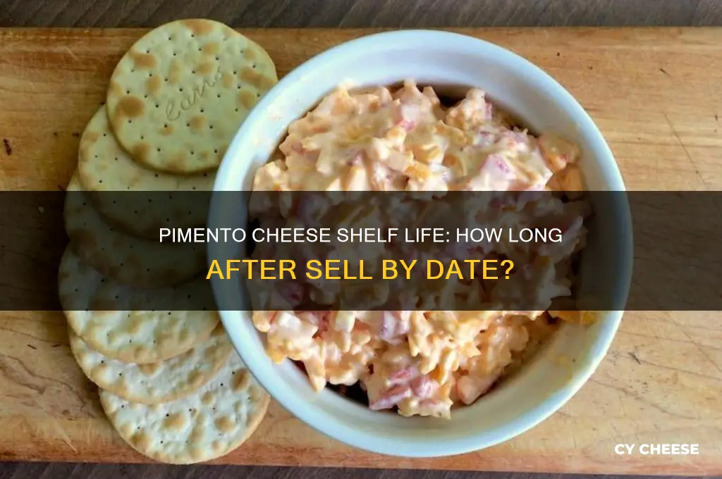 how long is pimento cheese good after sell by date