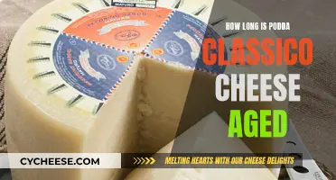 Aging Podda Classico Cheese: How Long is the Process?