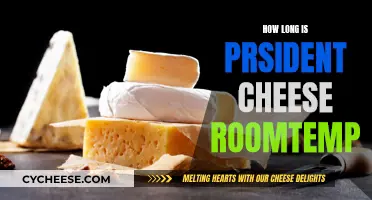 Cheese Storage: How Long Can President Cheese Sit Out?