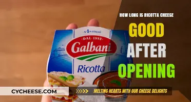 Ricotta Cheese Shelf Life: How Long Does It Last After Opening?