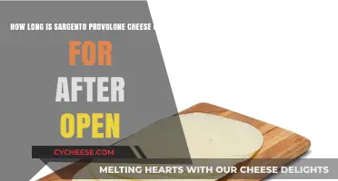 Sargento Provolone Cheese Shelf Life: How Long After Opening?