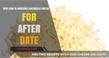 Shredded Mozzarella Cheese Shelf Life: How Long After the Date?