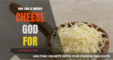 Maximizing Shredded Cheese: How Long Does It Last?