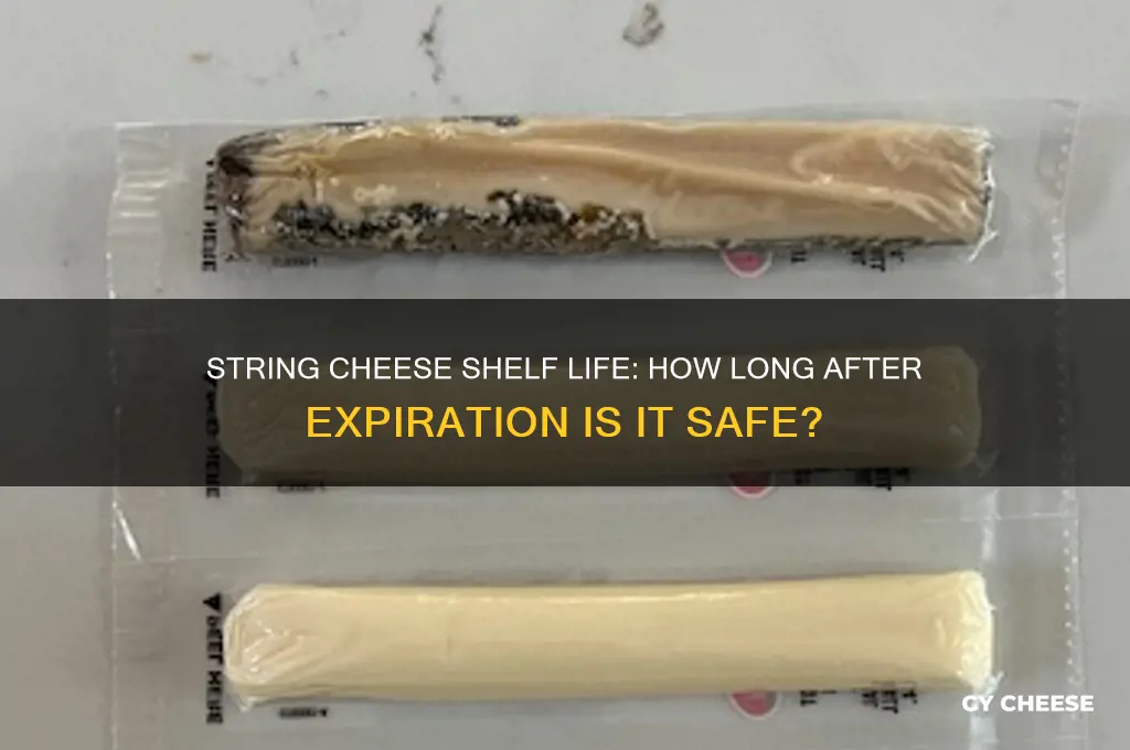 how long is string cheese good for after expiration date