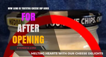 Tostitos Cheese Dip Shelf Life: How Long Does It Last After Opening?