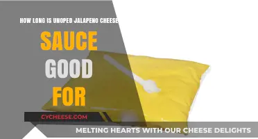 Unopened Jalapeño Cheese Sauce Shelf Life: How Long Does It Last?