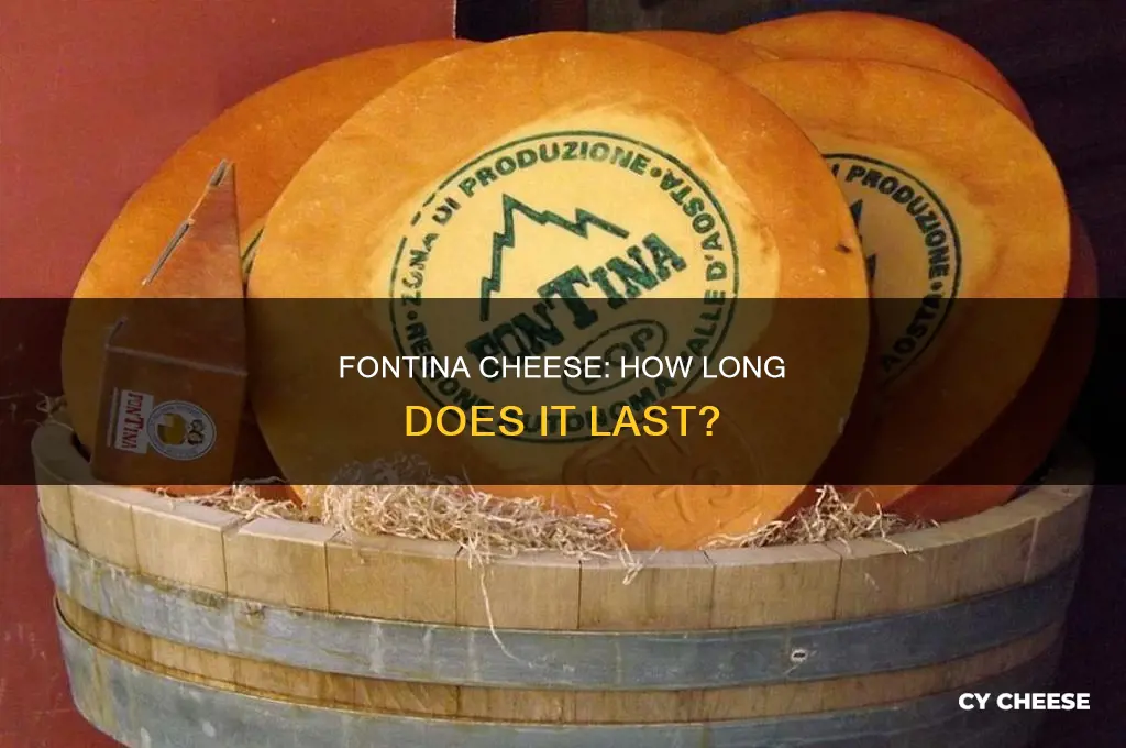 how long is unopened fontina cheese good for