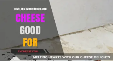 Cheese Storage: How Long Does Unrefrigerated Cheese Last?
