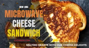 Melting Cheese Sandwiches: Microwave Timing Secrets