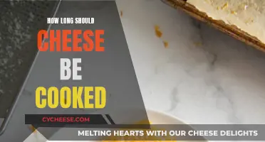 The Perfect Cheese Melt: Cooking Time and Temperature