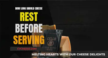 The Ideal Resting Time for Cheese Perfection