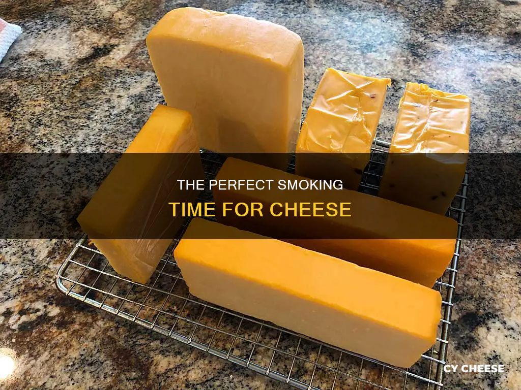 how long should cheese sit after smoking