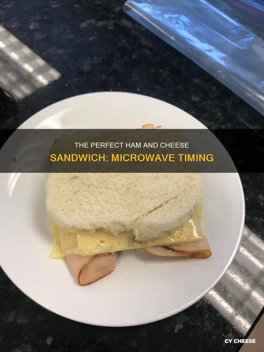 how long should i microwave ham and cheese sandwich