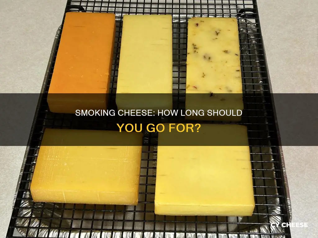 how long should i smoke cheese