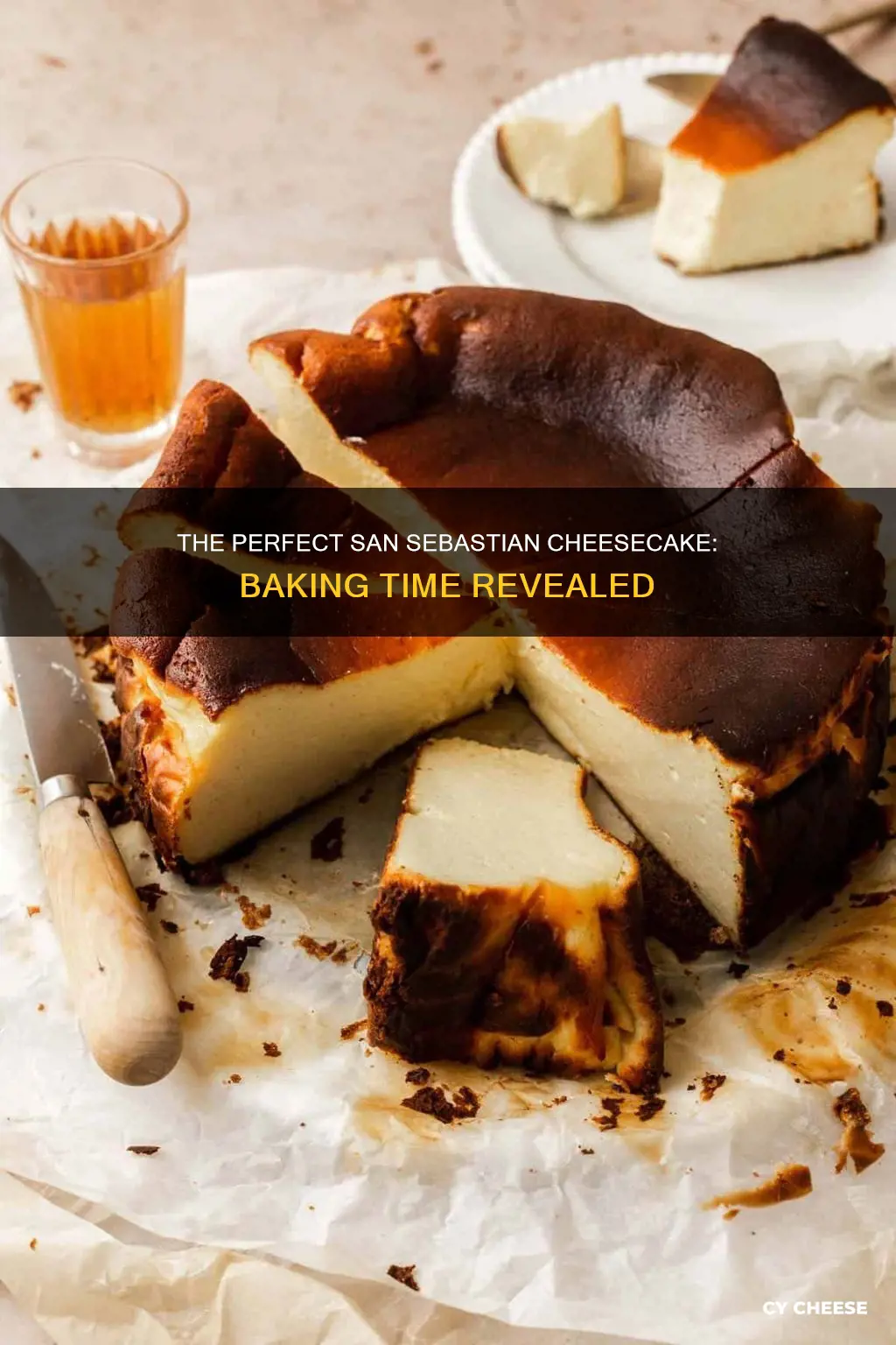 how long should you cook san sebastia cheese cak e