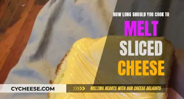 Melting Cheese: The Perfect Timing for Sliced Cheese