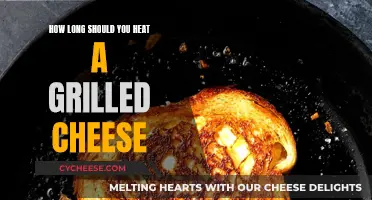 The Perfect Grilled Cheese: Heating Time Revealed