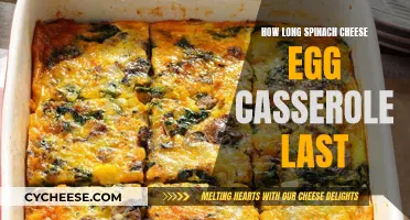 Storing Spinach, Cheese, Egg Casserole: How Long Does It Last?