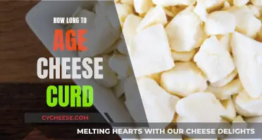 Aging Cheese Curds: How Long Does It Take?