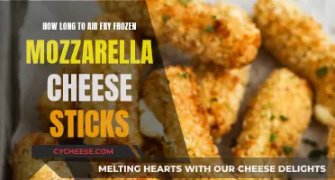 Air-Fryer Frozen Mozzarella Sticks: Quick, Crispy, Cheesy Treats