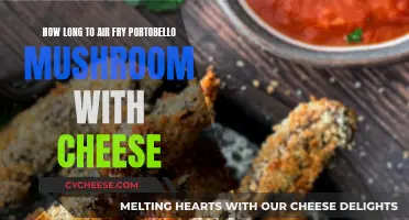 Air-Frying Portobello Mushrooms: The Quick, Cheesy Way