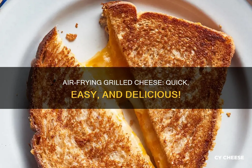 how long to airfry a grilled cheese