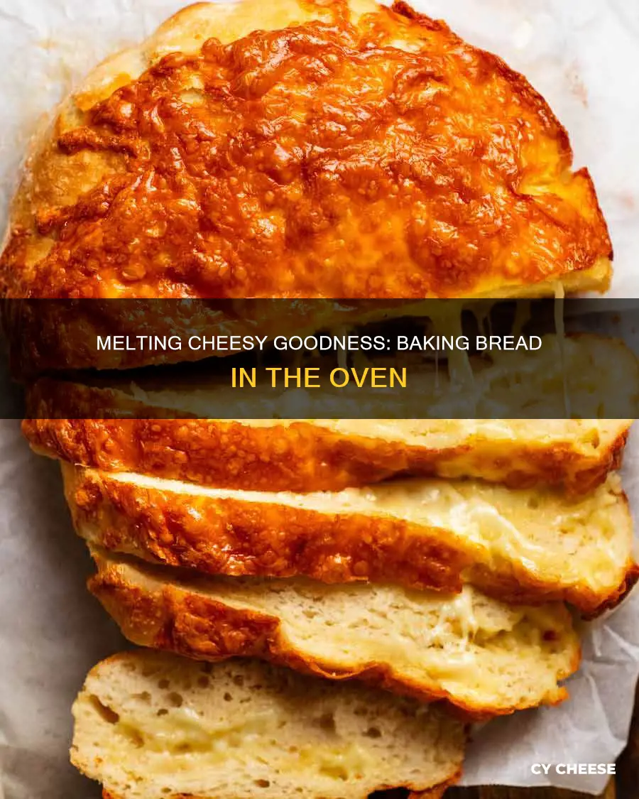 how long to bake cheese onto bread in the oven