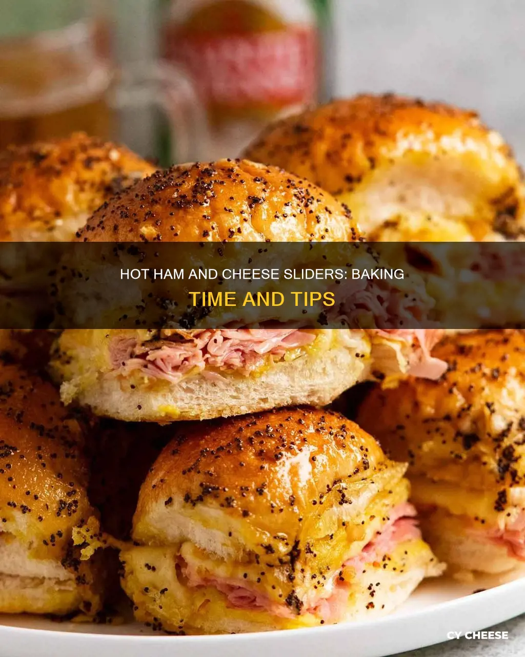 how long to bake hot ham and cheese sliders