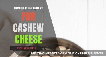 Boiling Time for Cashews: Making Perfect Cashew Cheese