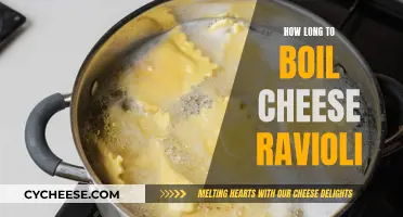 The Perfect Boil Time for Cheese Ravioli