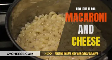 Boiling Mac and Cheese: Perfect Timing for a Delicious Dish