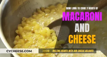 Mac and Cheese: Cooking Time for Double Servings