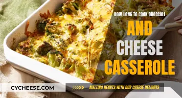 Cooking Broccoli and Cheese Casserole: Timing for Perfection