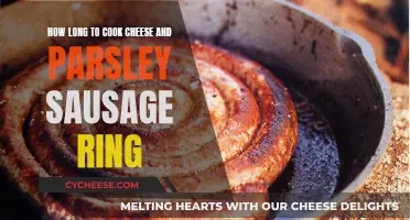 Cooking Time for a Cheesy Sausage Ring Delight