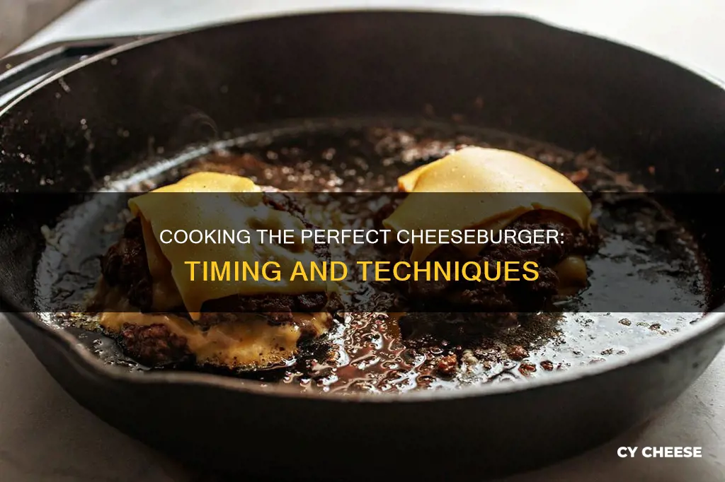 how long to cook cheese burger