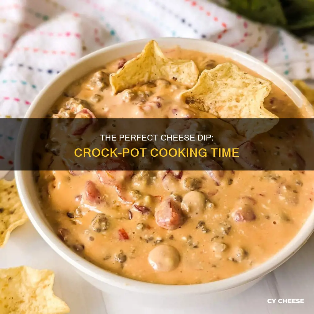 how long to cook cheese dip in crock pot