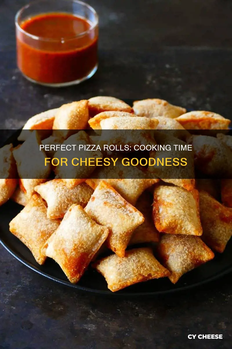 how long to cook cheese pizza rolls