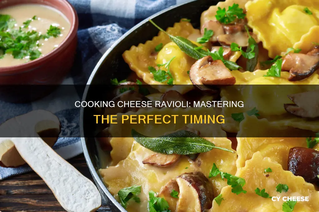 how long to cook cheese ravioli