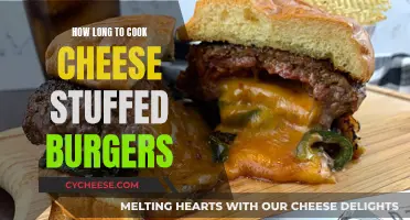 Cooking Cheese-Stuffed Burgers: How Long Does It Take?