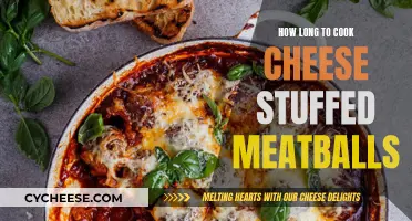 Cooking Cheese-Stuffed Meatballs: How Long Does It Take?