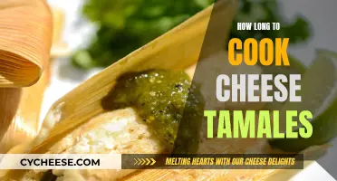 Cooking Cheese Tamales: Timing for Perfection