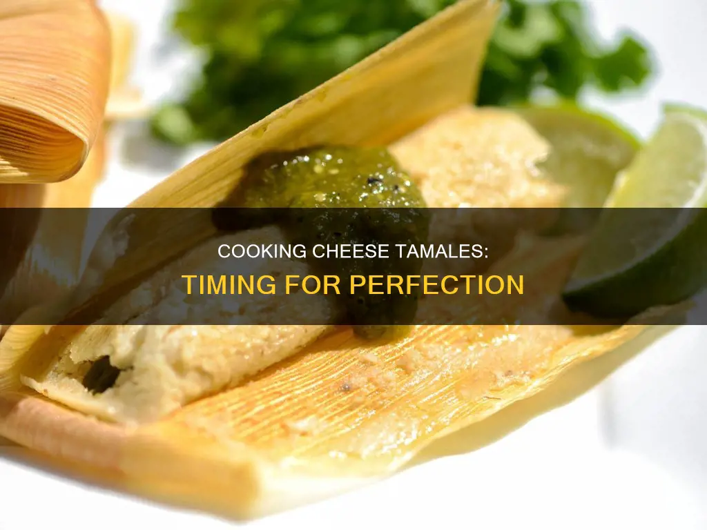 how long to cook cheese tamales