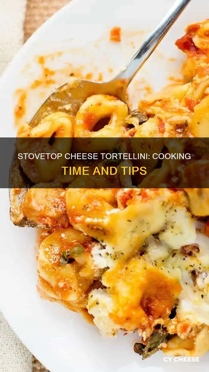 how long to cook cheese tortellini on stove