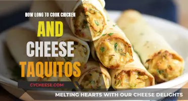 Tasty Chicken-Cheese Taquitos: Quick Cooking Times and Tips