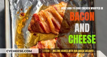 Bacon-Wrapped Chicken: Cooking Time and Cheese Factor