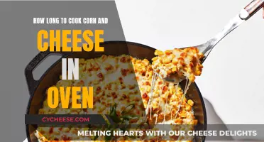 Meltingly Good: Corn and Cheese Oven Time