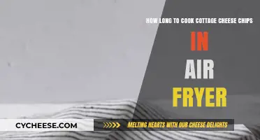 Crispy Cottage Cheese Chips: Air Fryer Cooking Time Guide