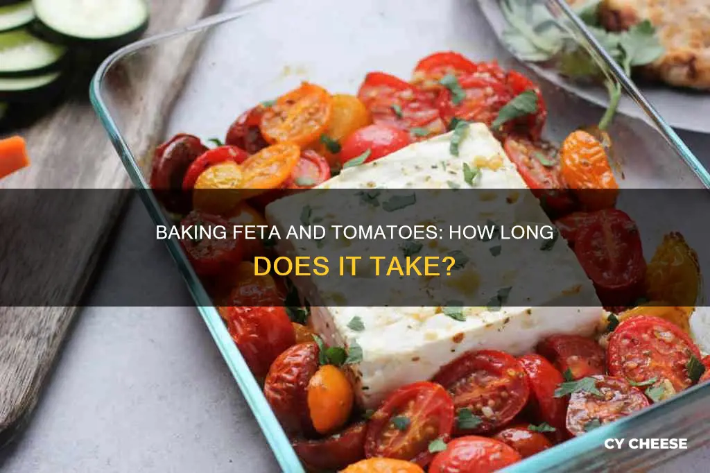 how long to cook feta cheese and tomatoes